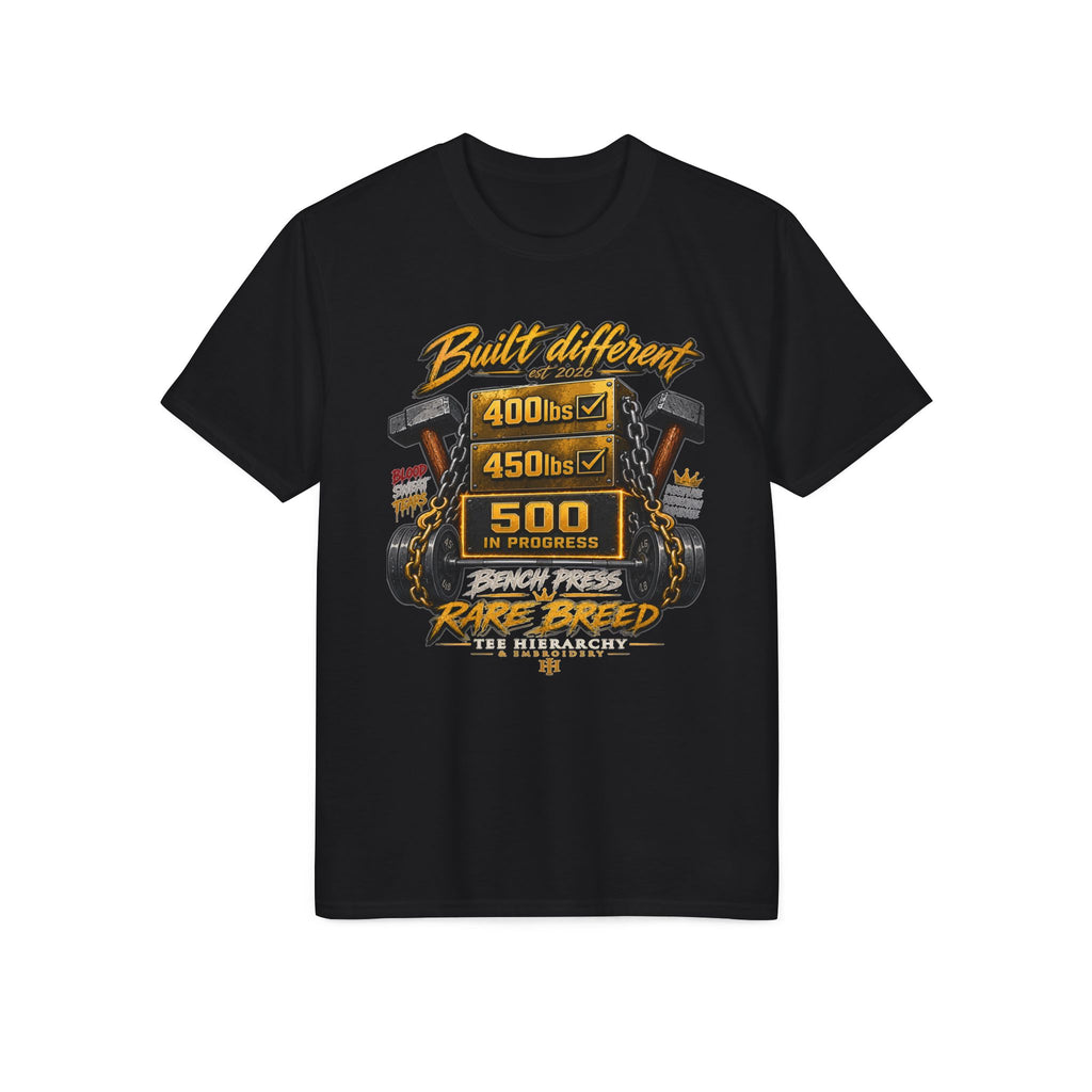 T-Shirt — Built Different 500HP Muscle Car Engine Graphic Tee
