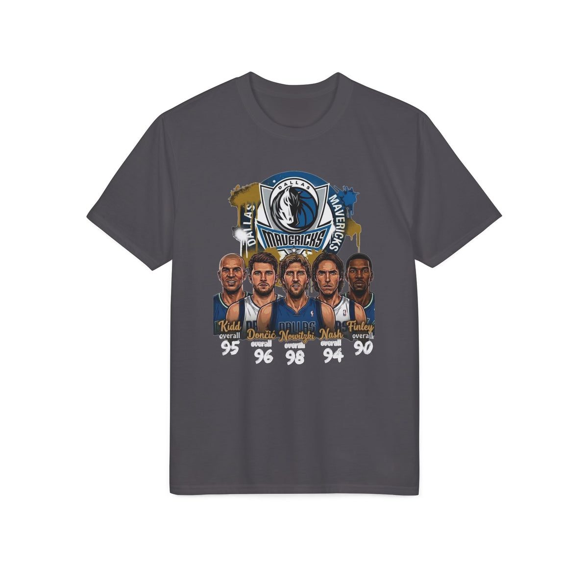 Dallas Mavericks Basketball Team Portrait T-Shirt
