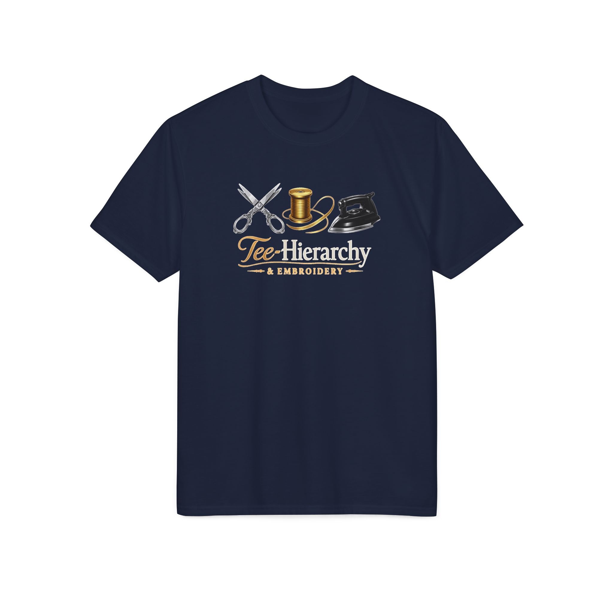 Barber Tools Graphic T-Shirt – "Too Blessed to Be Stressed"