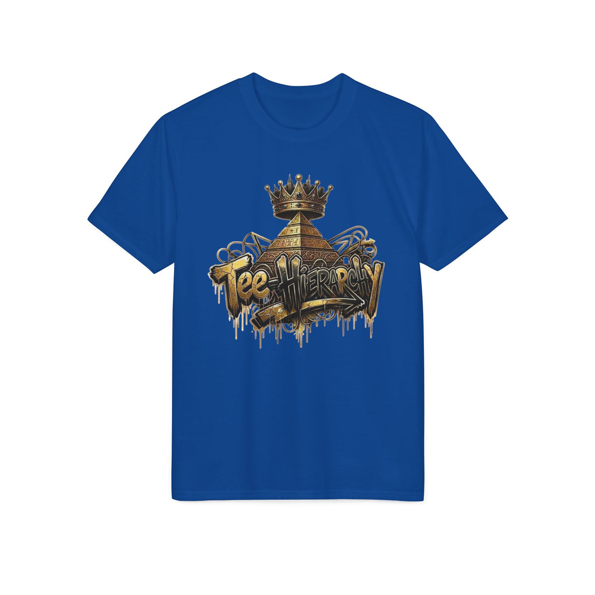 Graffiti Crown Performance T-Shirt — 'Too Worry' Urban Streetwear Graphic Tee