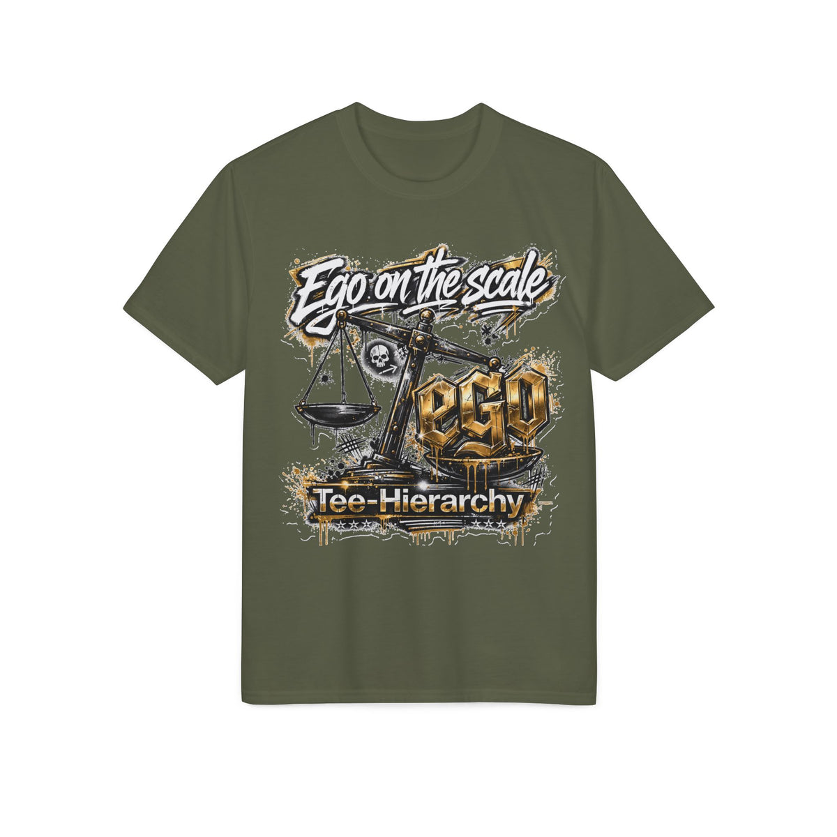 Ego on the Scale Tee — Graphic Performance T-Shirt
