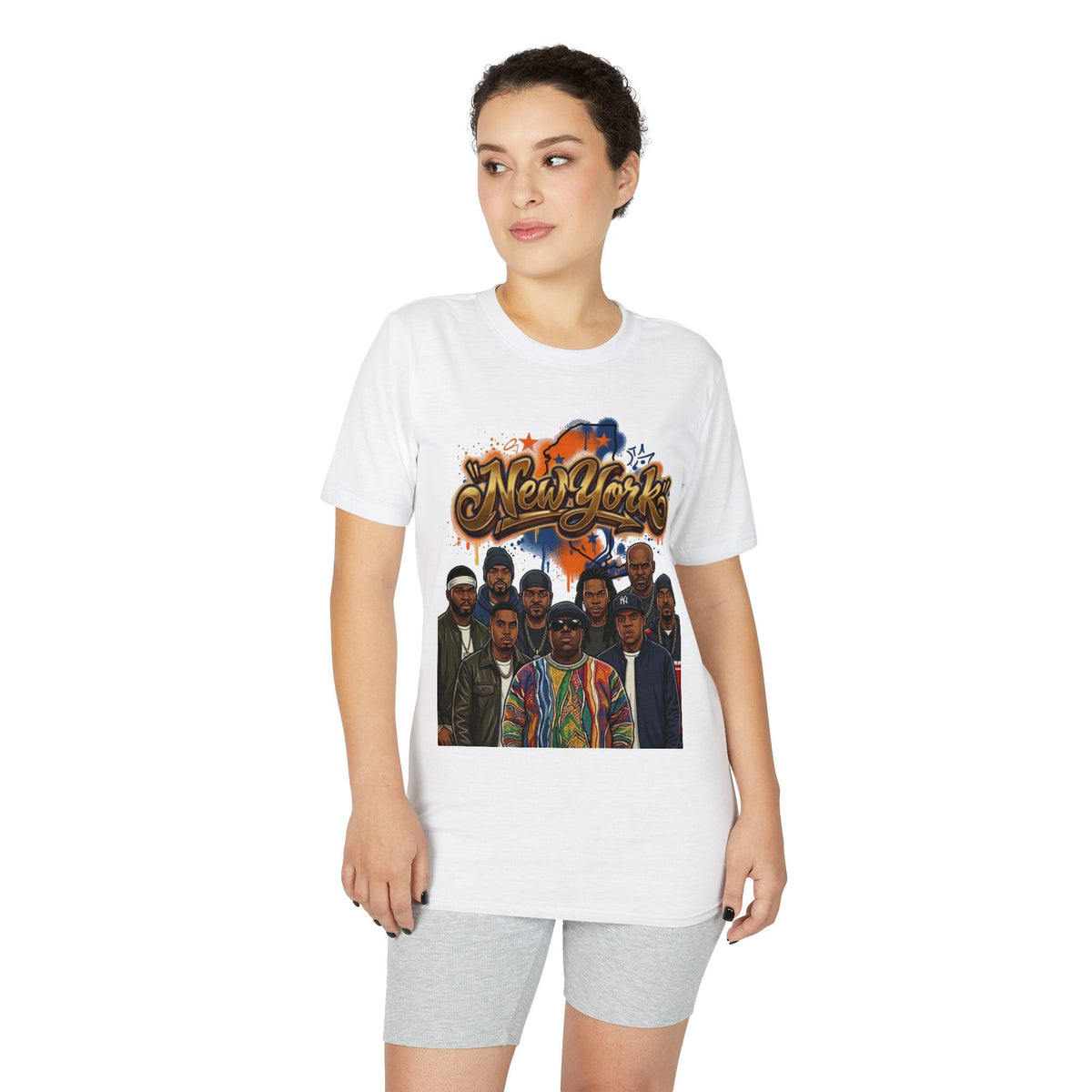 New York Hip Hop Crew Graphic T-Shirt