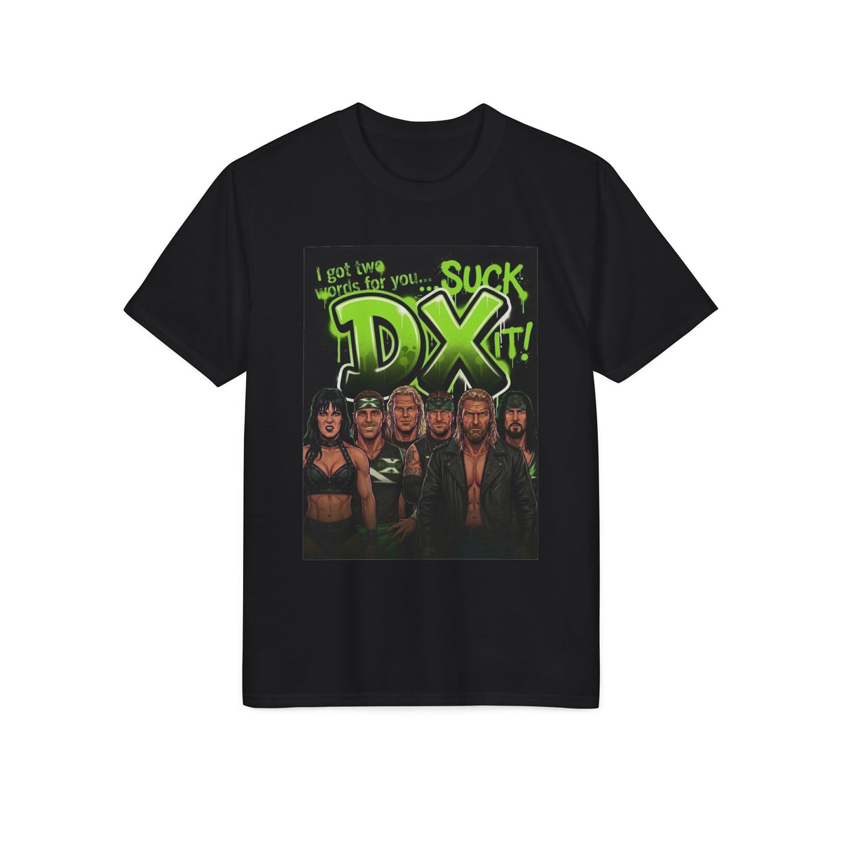 DX Suck It! Graphic T-Shirt - Retro Wrestling Fan Tee