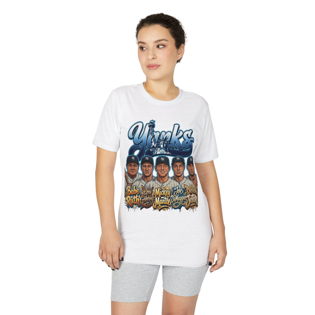 Baseball Team Portrait T-Shirt — Vintage Player Names Graphic Tee