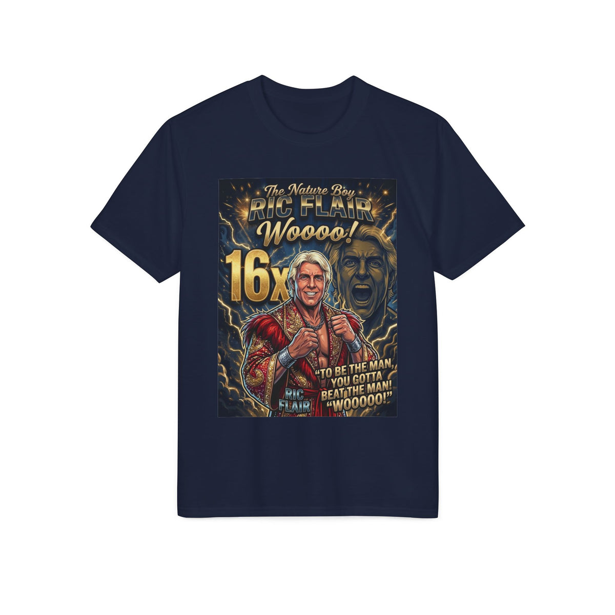 Woooo! 16x' Graphic T-Shirt — VintageWrestling