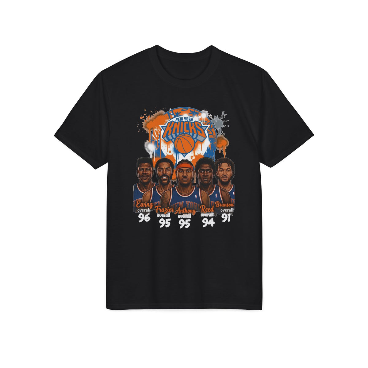 Knicks Legends Graphic T-Shirt - NBA Basketball Team Fan Tee