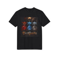 Arcane Elements Tee — Fire Water Earth Crown 'Tee-Hierarchy' Fantasy Graphic T-Shirt