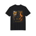 Performance T-Shirt — "The Fire Inside" Graphic Tee (Fiery Skull Music Poster Design)