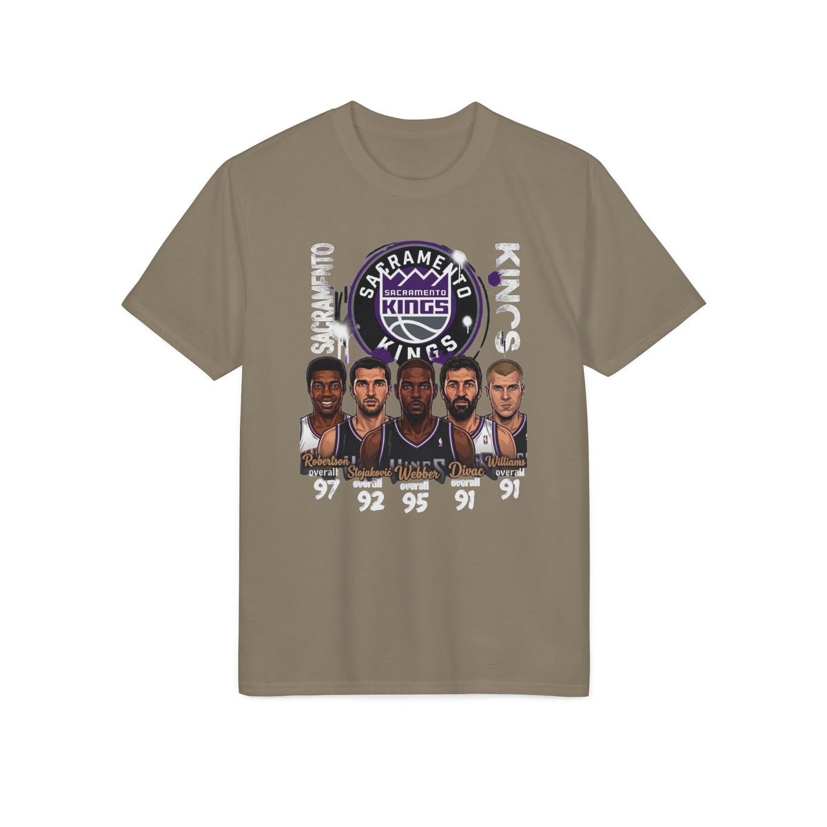 Sacramento Kings Players Graphic T-Shirt