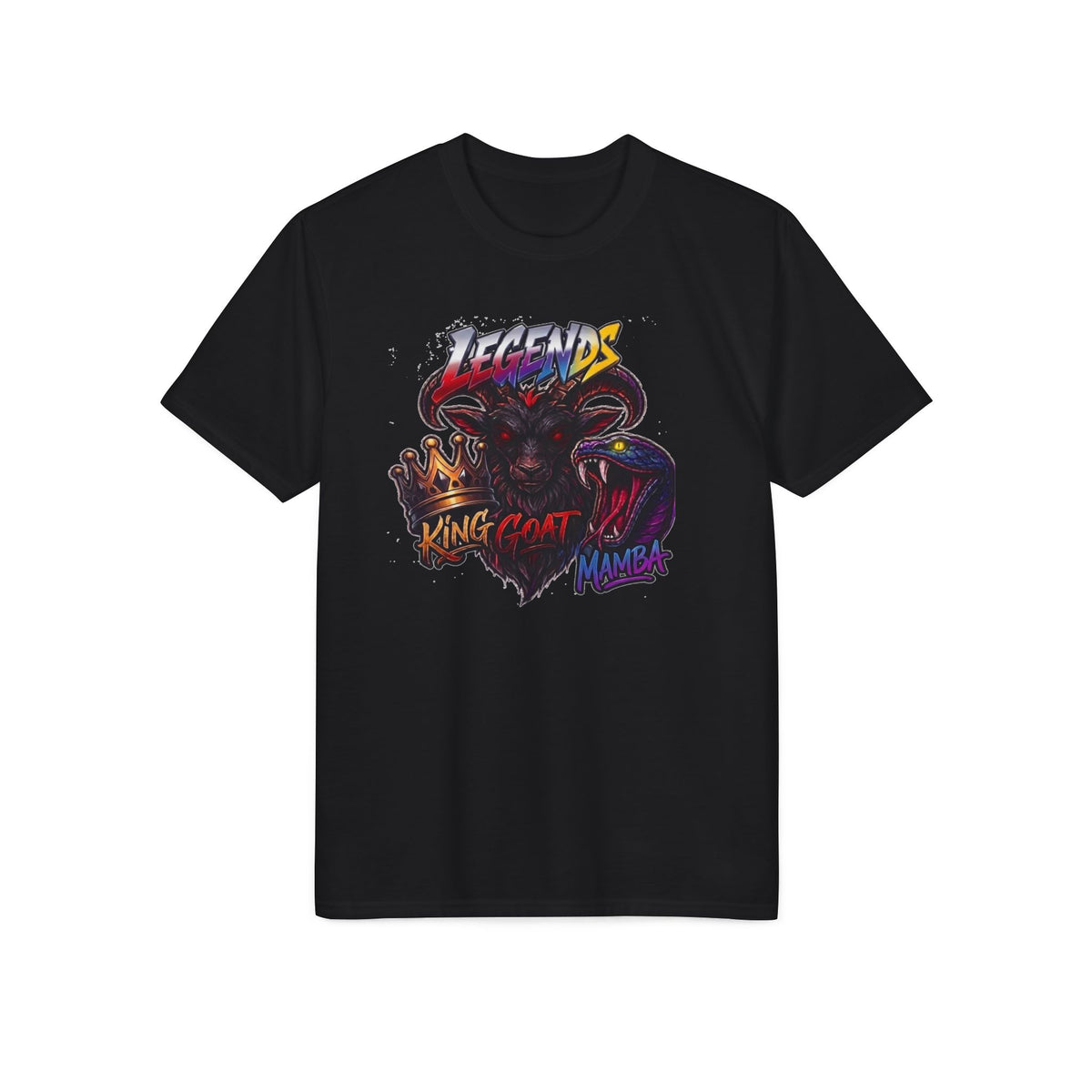 T-Shirt — Retro Monster Racing Graphic Tee (’Legend’ Neon Streetwear)