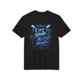 Gaming Retro Neon T-Shirt — "I Was In The Game Until The Inches" Graphic Tee