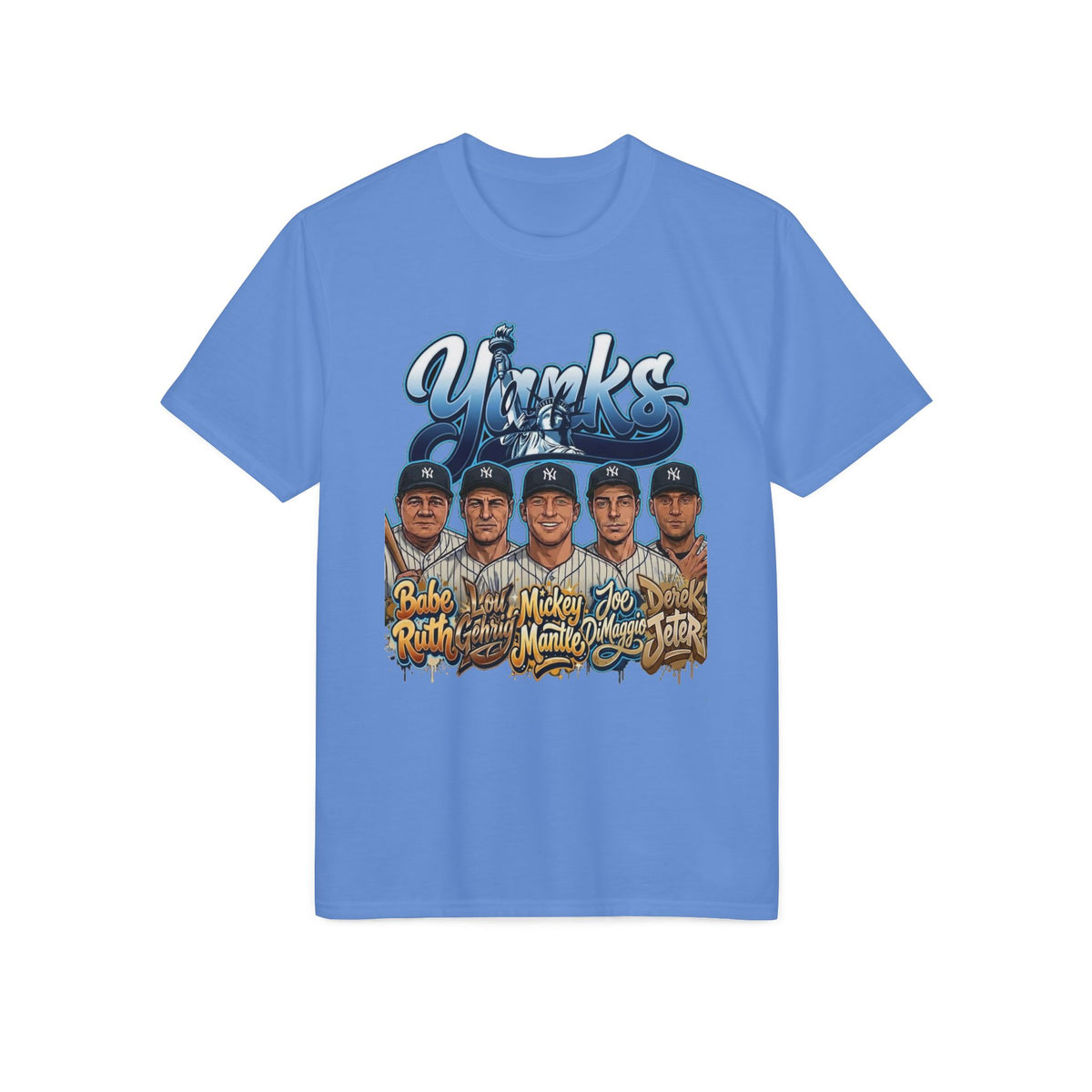 Baseball Team Portrait T-Shirt — Vintage Player Names Graphic Tee