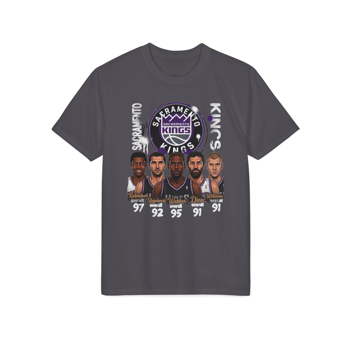 Sacramento Kings Players Graphic T-Shirt