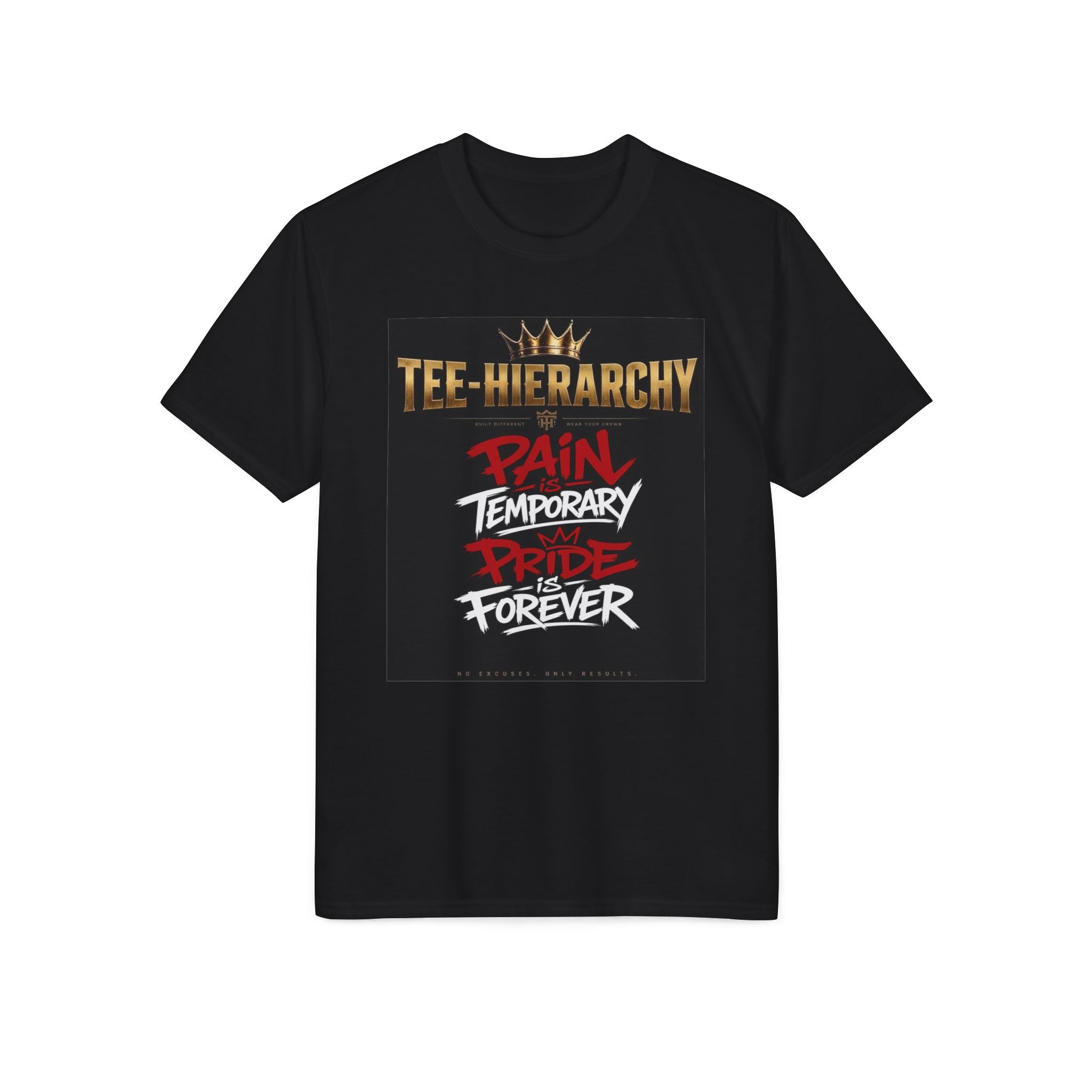 Hierarchy of Pain Pride T-Shirt — Graphic Motivational Tee