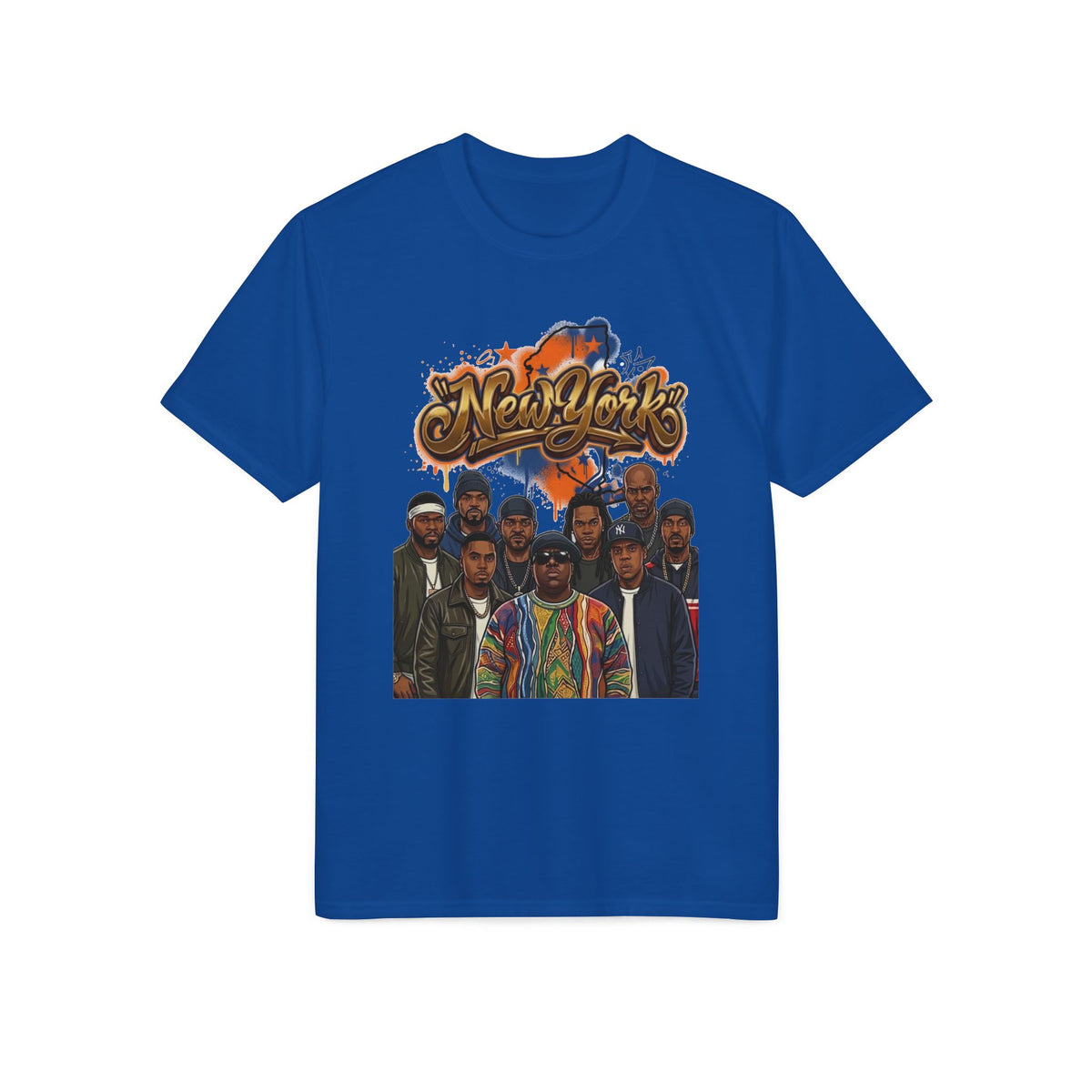 New York Hip Hop Crew Graphic T-Shirt