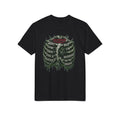 Skull Ribcage Tee — "Might Look Calm but I’m Destroyed Inside" Graphic T-Shirt