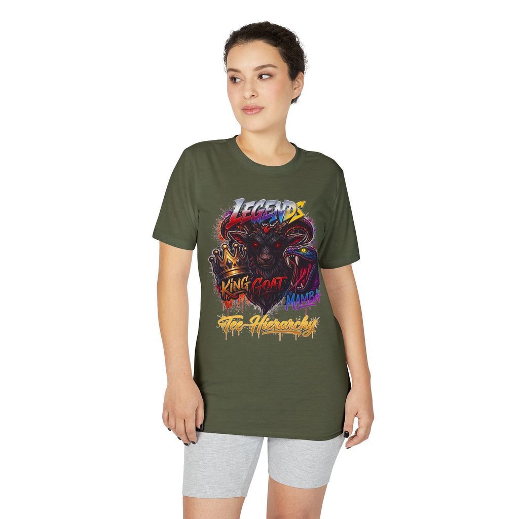 T-Shirt — Retro Monster Racing Graphic Tee (’Legend’ Neon Streetwear)