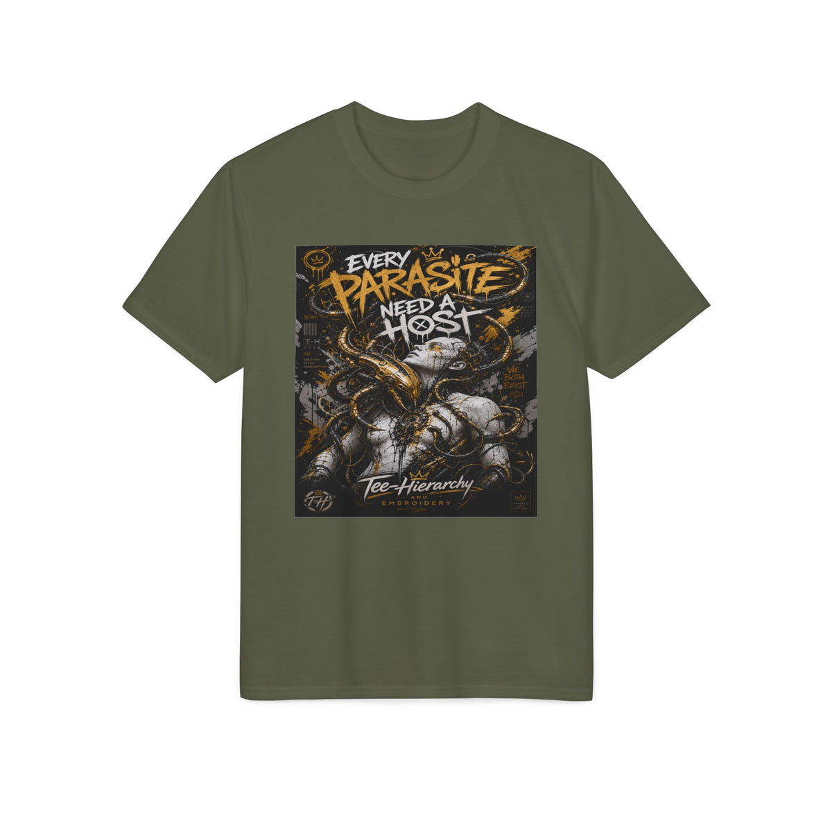 Every Parasite Needs a Host Graphic T-Shirt — Dark Horror Band Tee