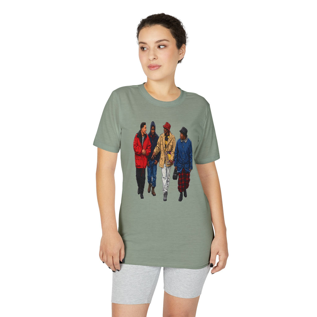 Group of Friends Streetwear T-Shirt — Cozy Urban Crew Graphic Tee