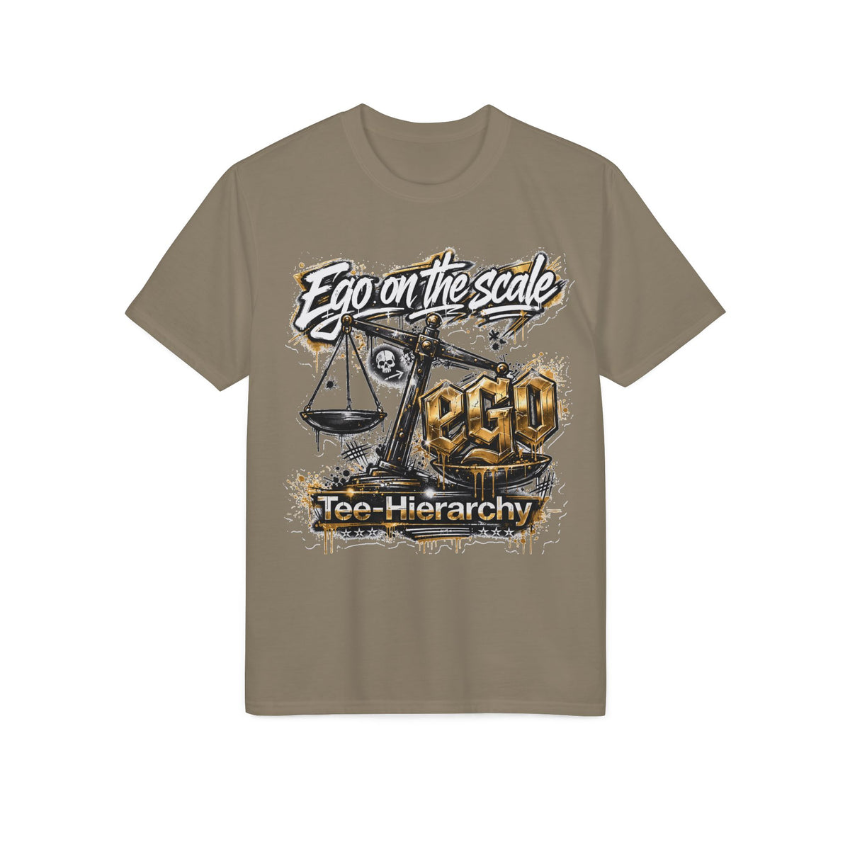 Ego on the Scale Tee — Graphic Performance T-Shirt