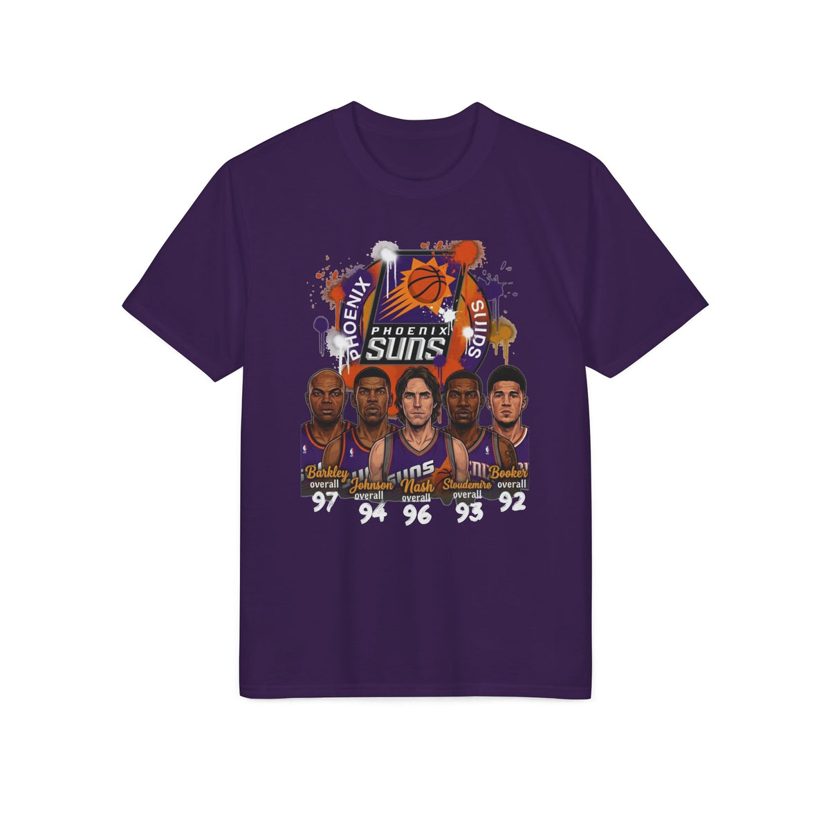 Phoenix Suns Basketball Team Graphic T-Shirt