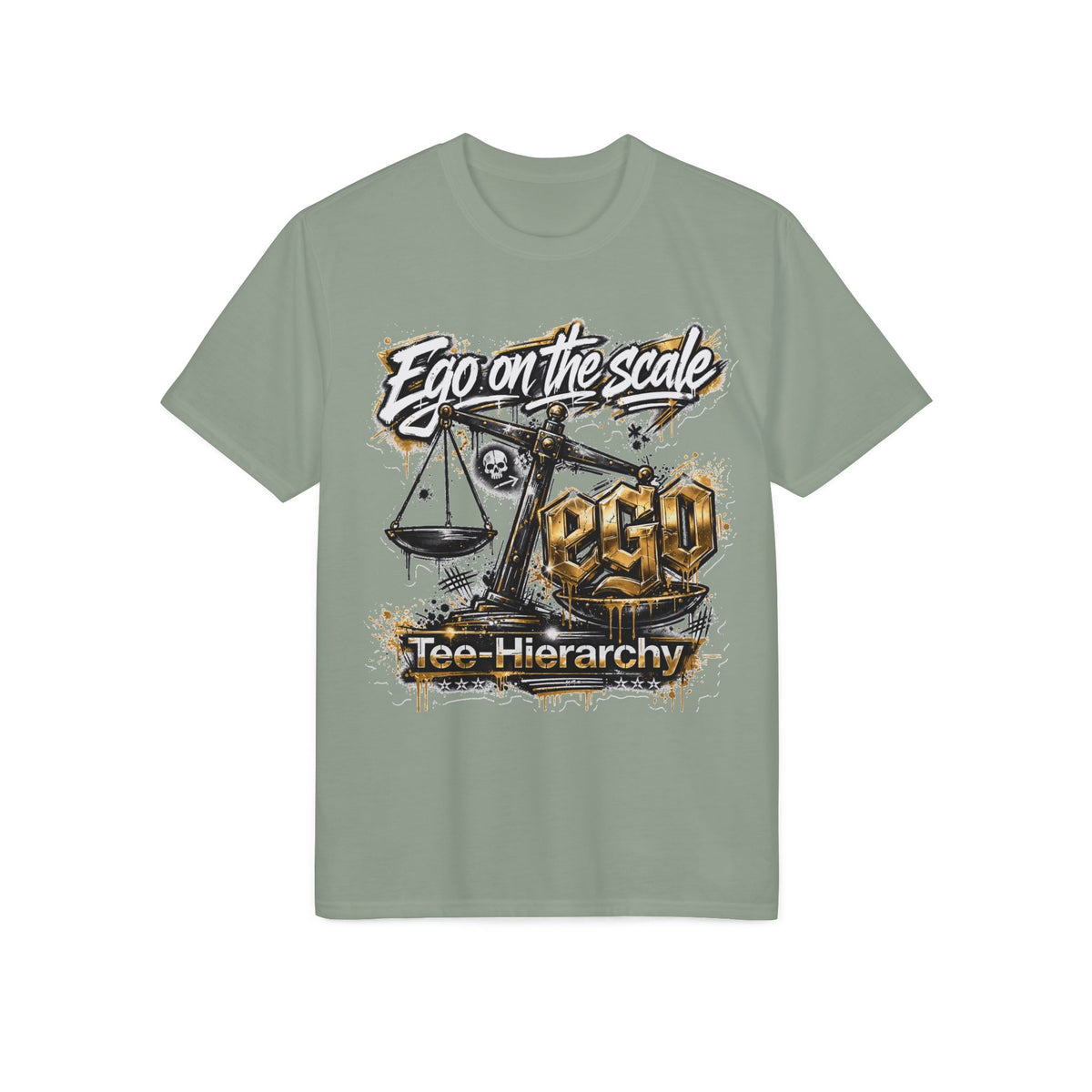 Ego on the Scale Tee — Graphic Performance T-Shirt