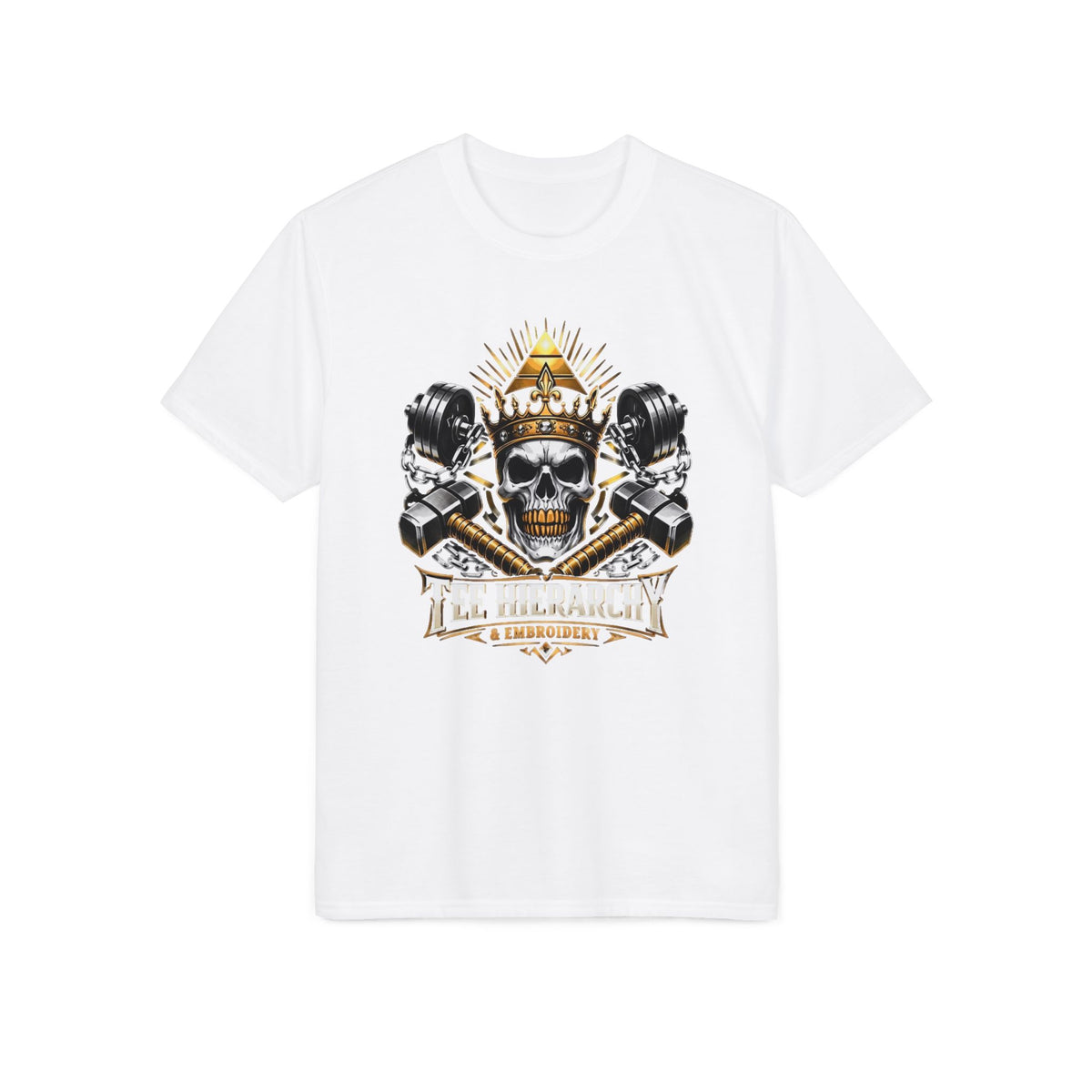 Skull & Pistons Motorhead T-Shirt — Vintage Racing Biker Tee
