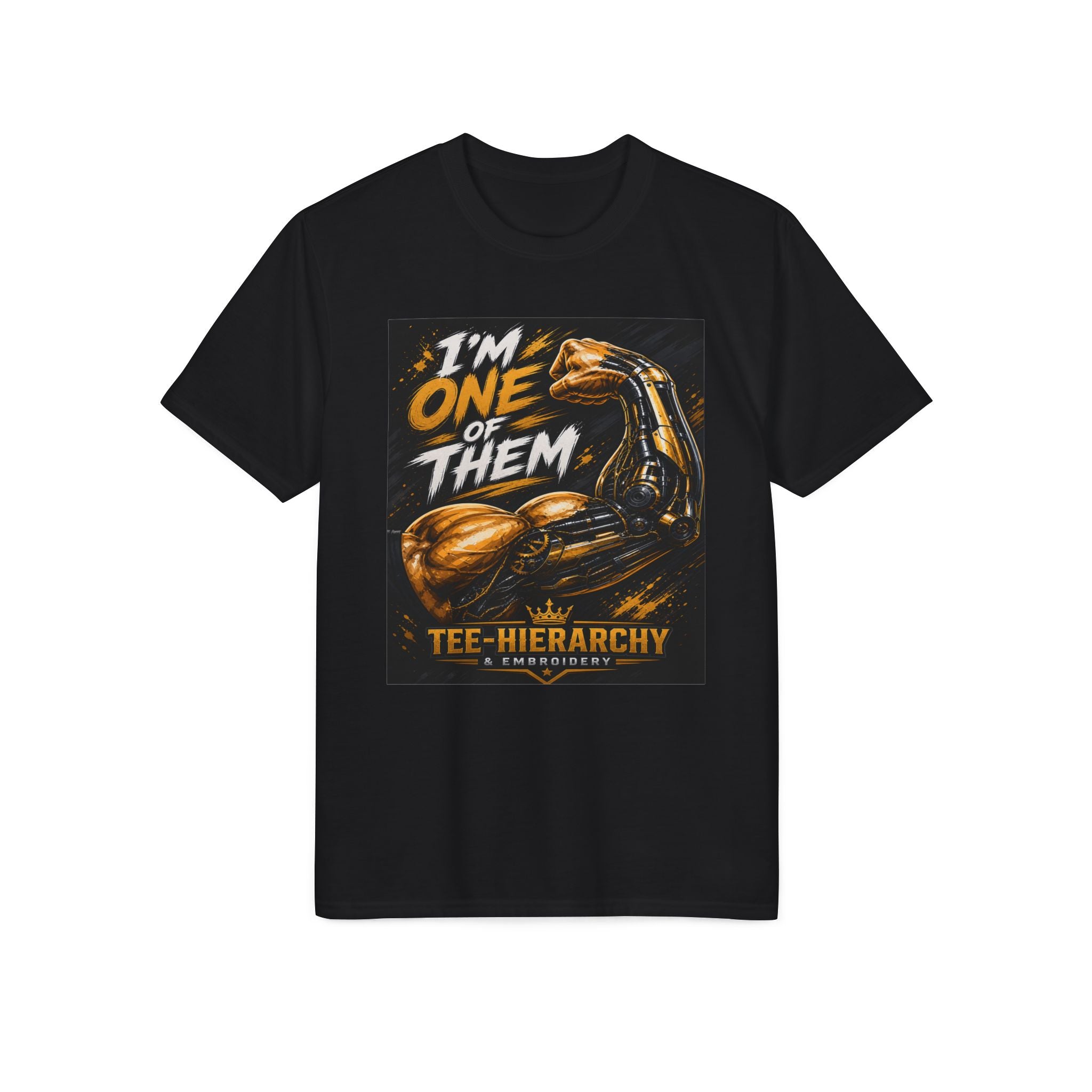Gym T-Shirt — "I'm One of Them" Muscle Arm Fitness Graphic Tee