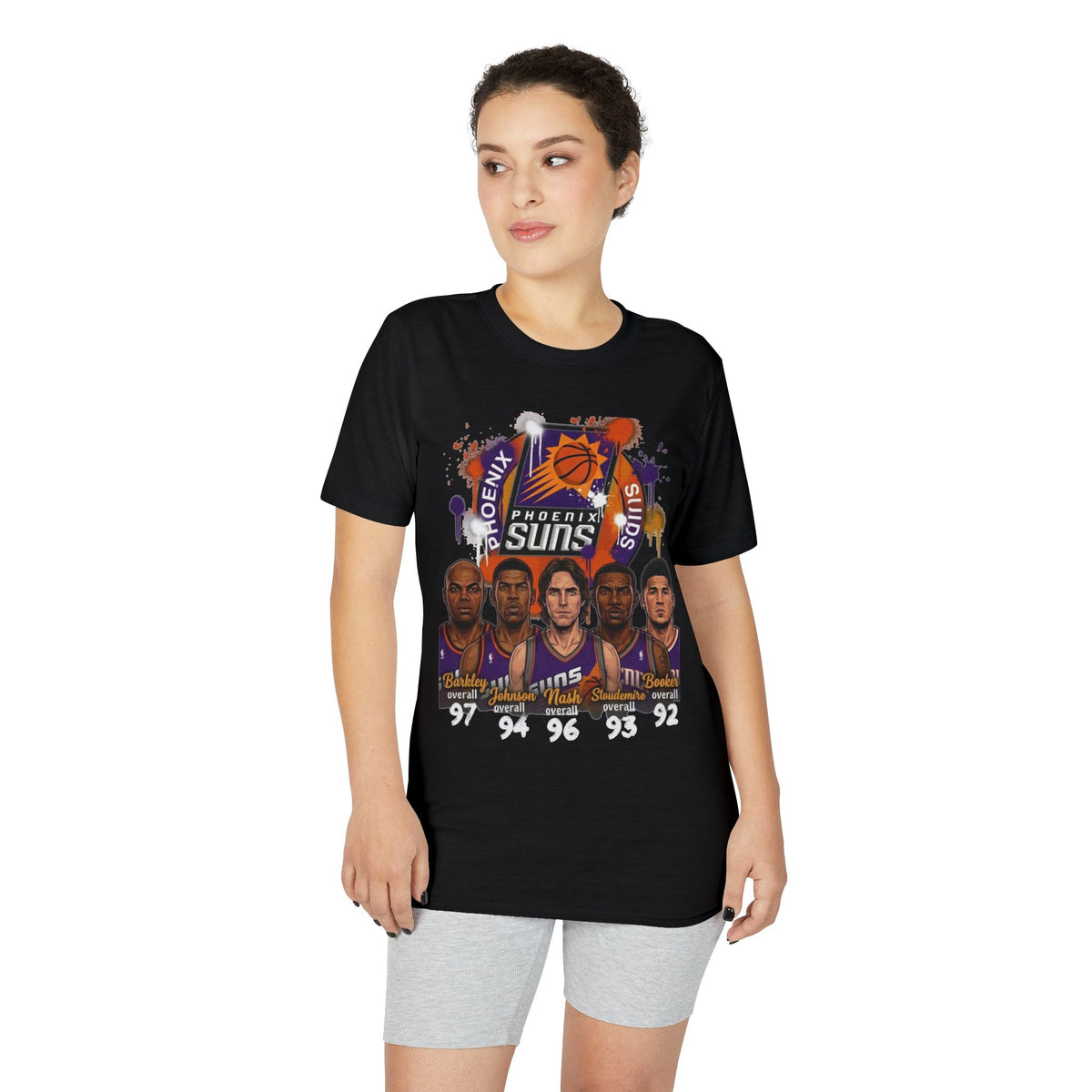 Phoenix Suns Basketball Team Graphic T-Shirt