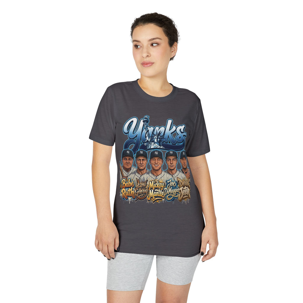 Baseball Team Portrait T-Shirt — Vintage Player Names Graphic Tee