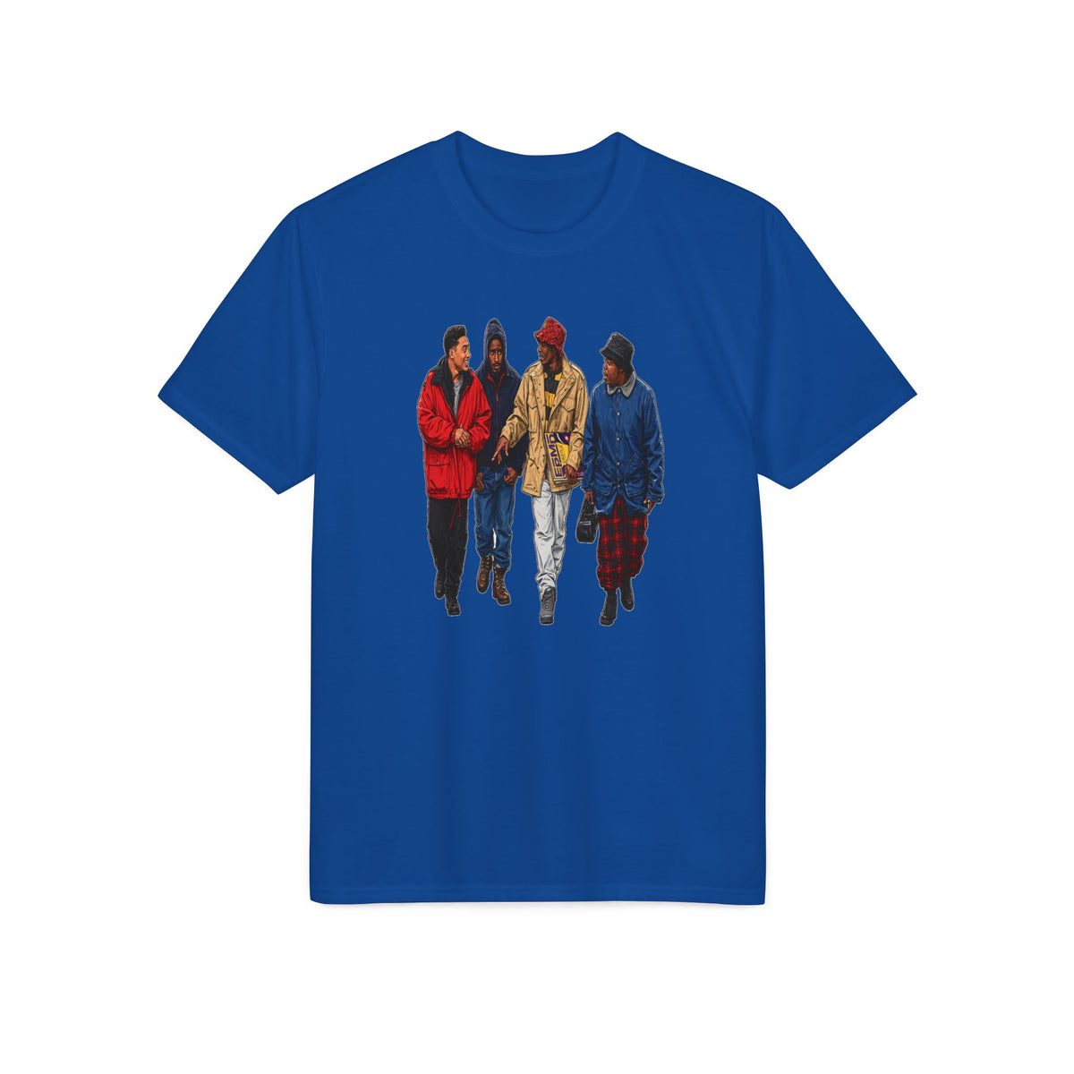 Group of Friends Streetwear T-Shirt — Cozy Urban Crew Graphic Tee