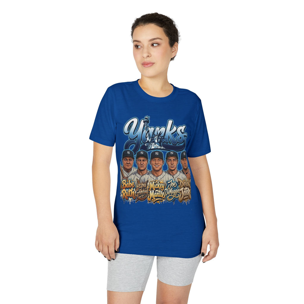Baseball Team Portrait T-Shirt — Vintage Player Names Graphic Tee