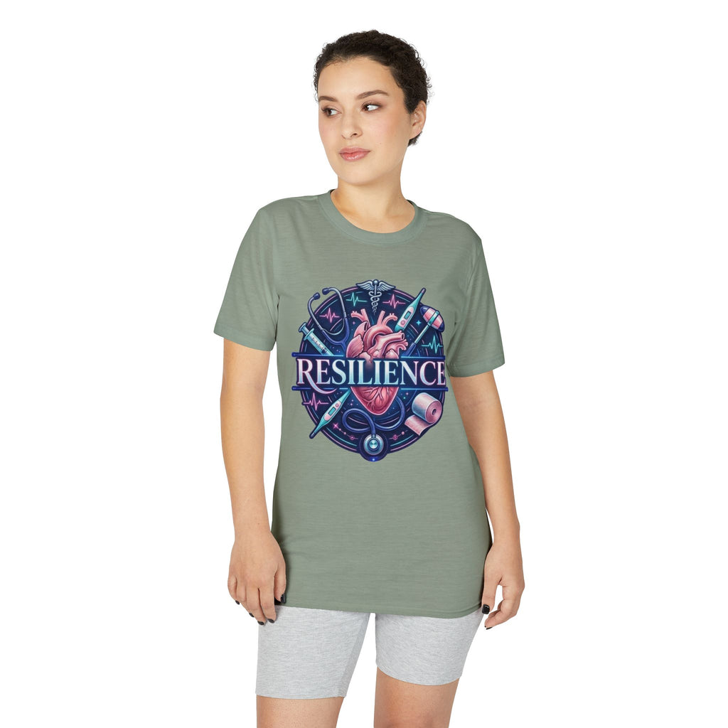 Resilience Heart Design T‑Shirt
