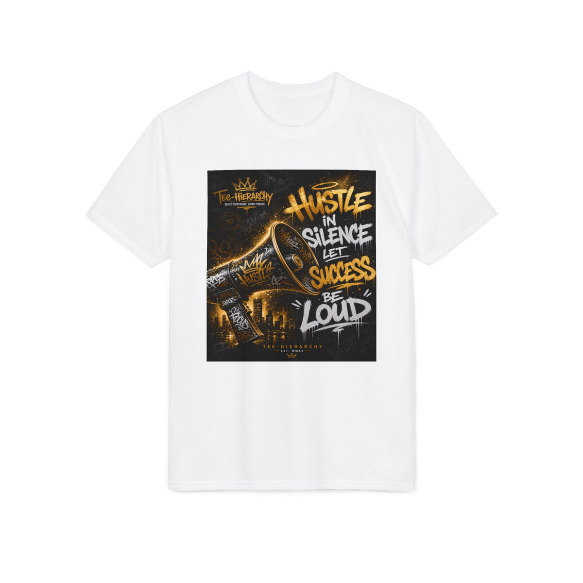 Hustle in Silence Success Loud Performance T-Shirt