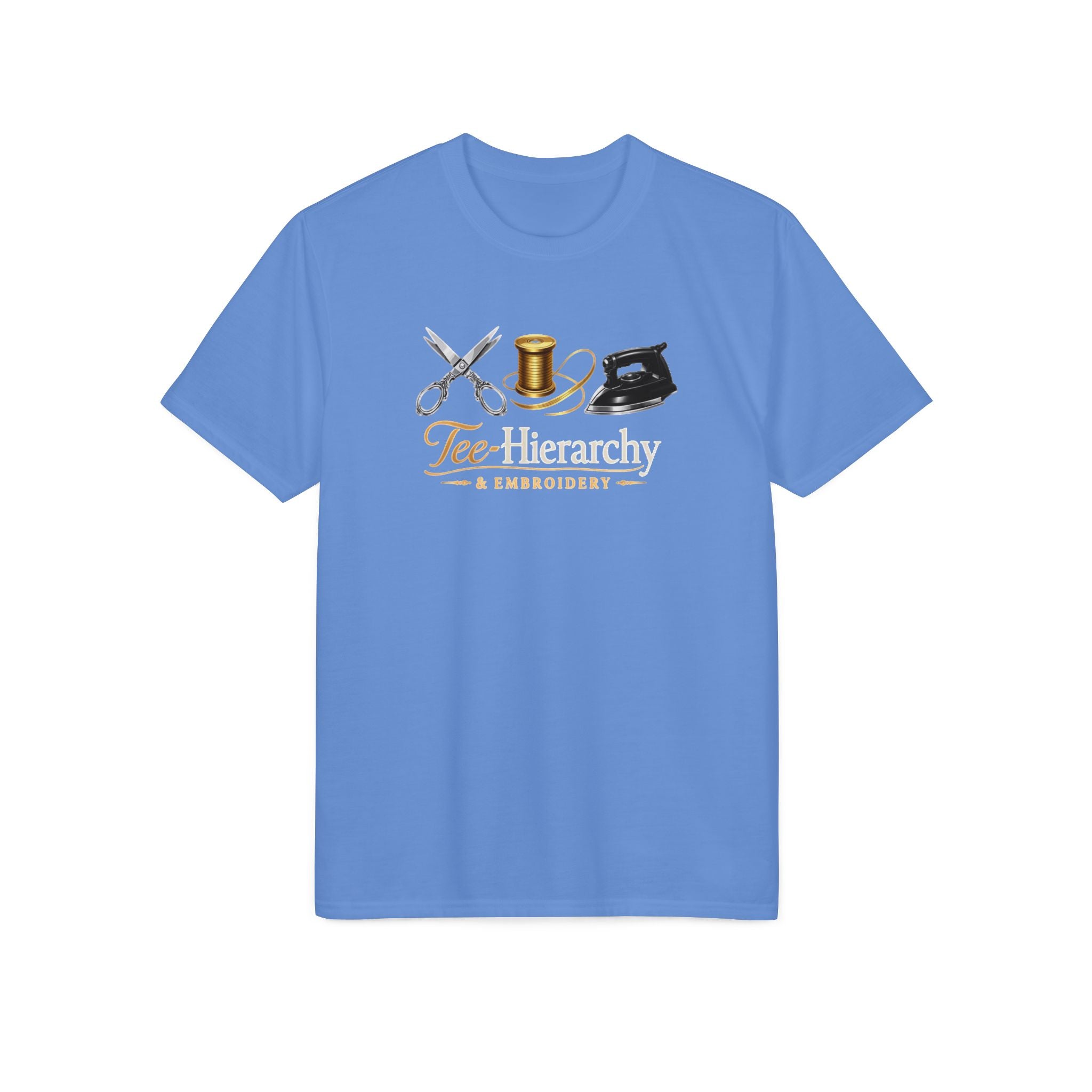 Barber Tools Graphic T-Shirt – "Too Blessed to Be Stressed"