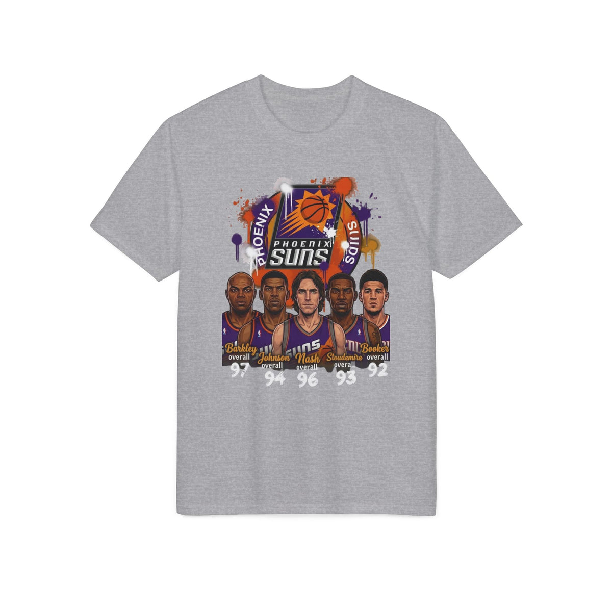 Phoenix Suns Basketball Team Graphic T-Shirt