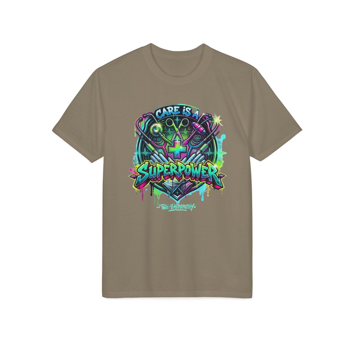 Care Is a Superpower Graphic T-Shirt
