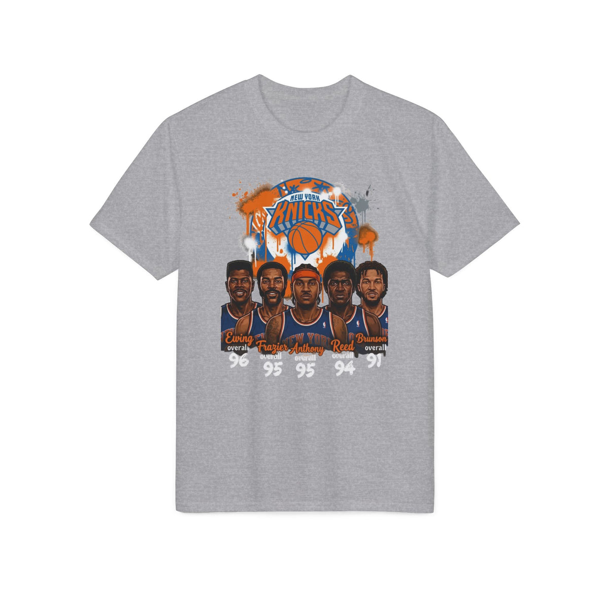 Knicks Legends Graphic T-Shirt - NBA Basketball Team Fan Tee