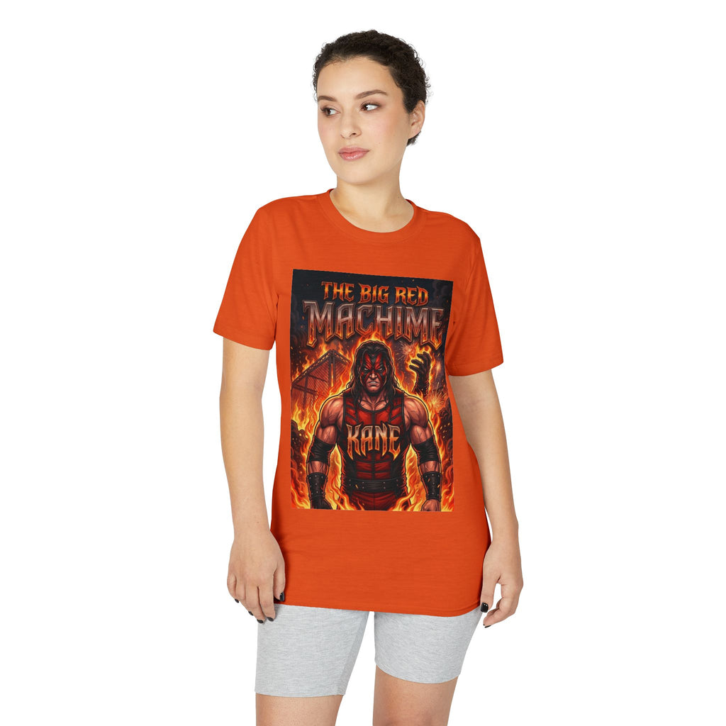 Red Machine" Wrestling Graphic T-Shirt
