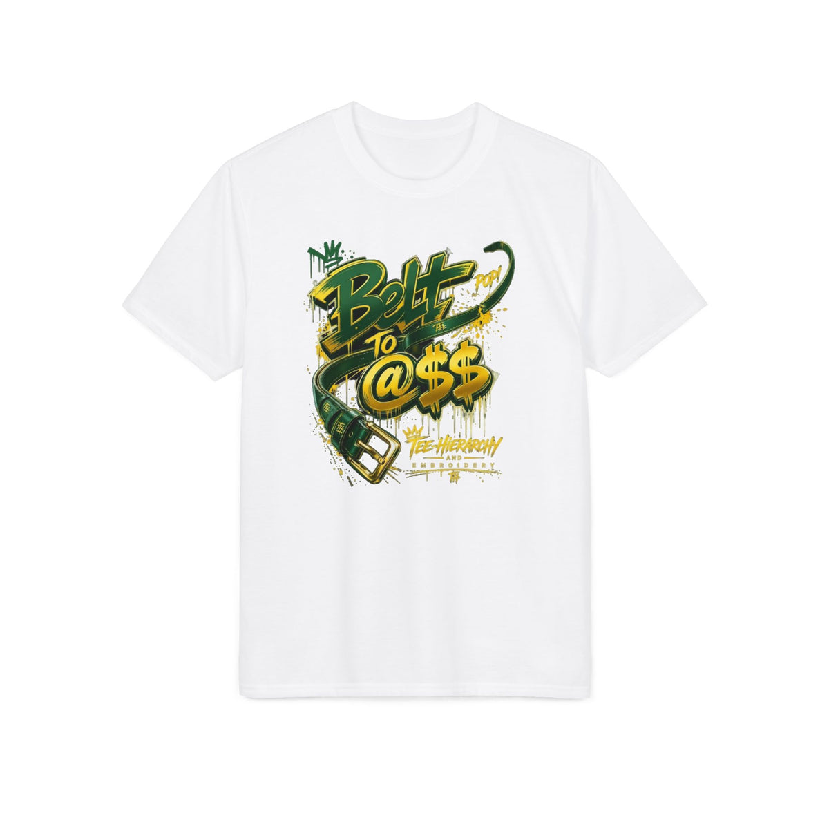 Belt to Cash Graphic T-Shirt — Urban Money Hustle Tee