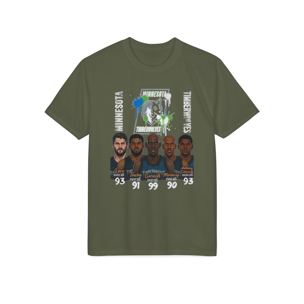 Basketball Legends 93 Team Graphic T-Shirt