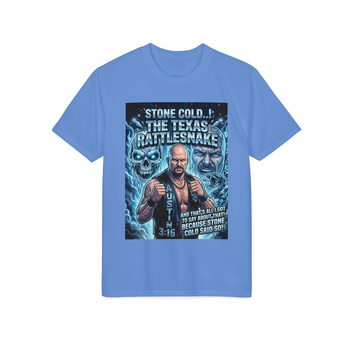 Texas Rattlesnake' Graphic T-Shirt