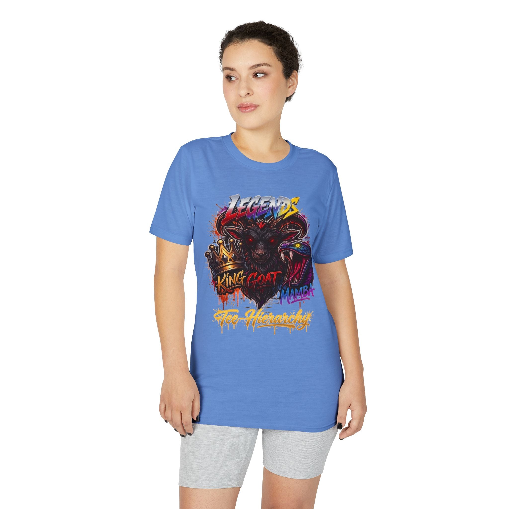 T-Shirt — Retro Monster Racing Graphic Tee (’Legend’ Neon Streetwear)