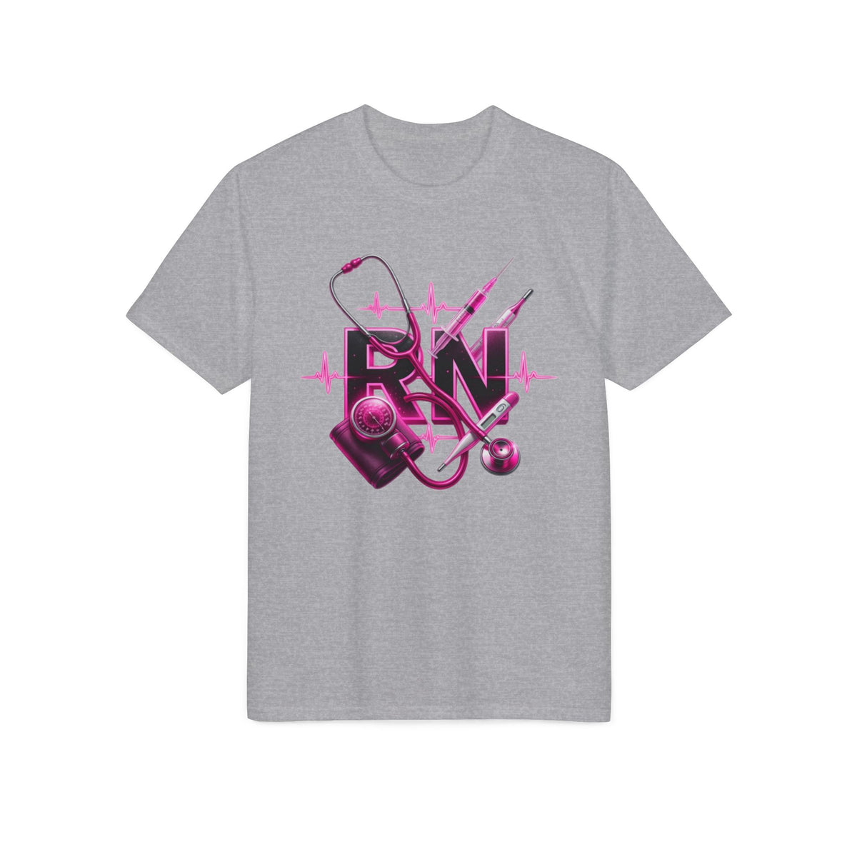 Strength Heal Anchor Octopus Graphic T-Shirt — Courage Care Compassion Design