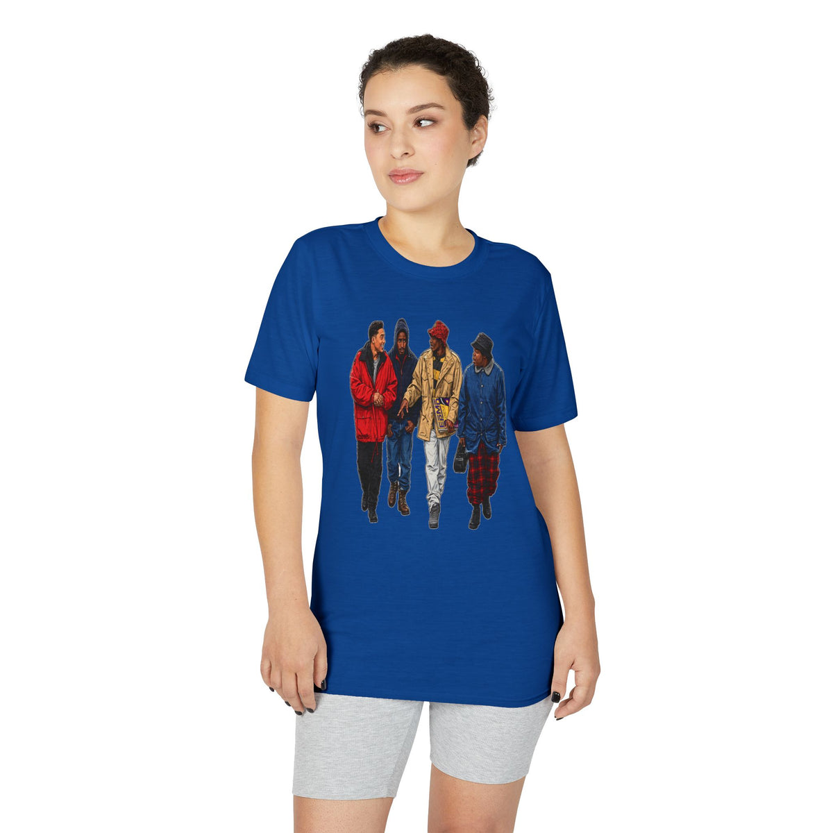 Group of Friends Streetwear T-Shirt — Cozy Urban Crew Graphic Tee
