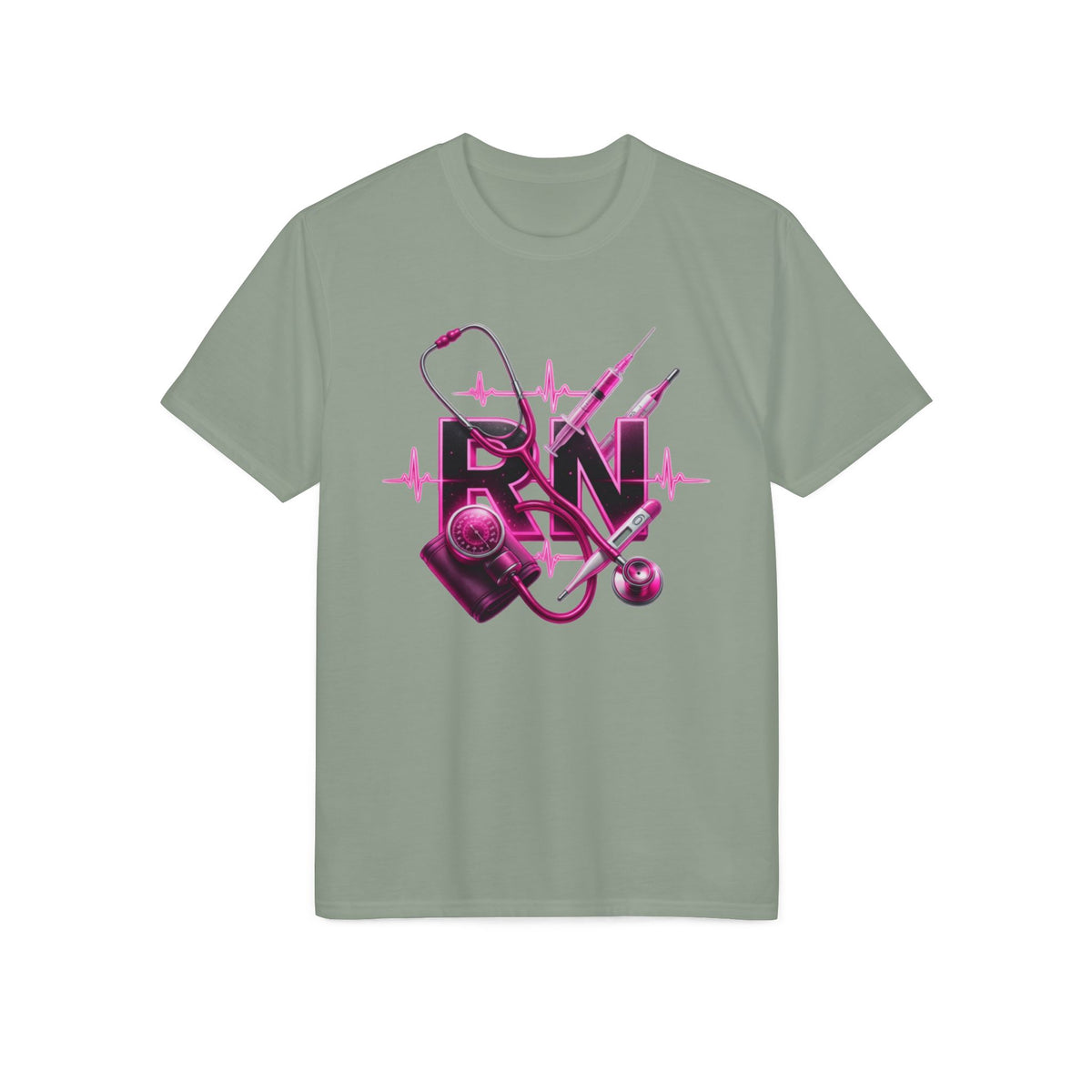 Strength Heal Anchor Octopus Graphic T-Shirt — Courage Care Compassion Design