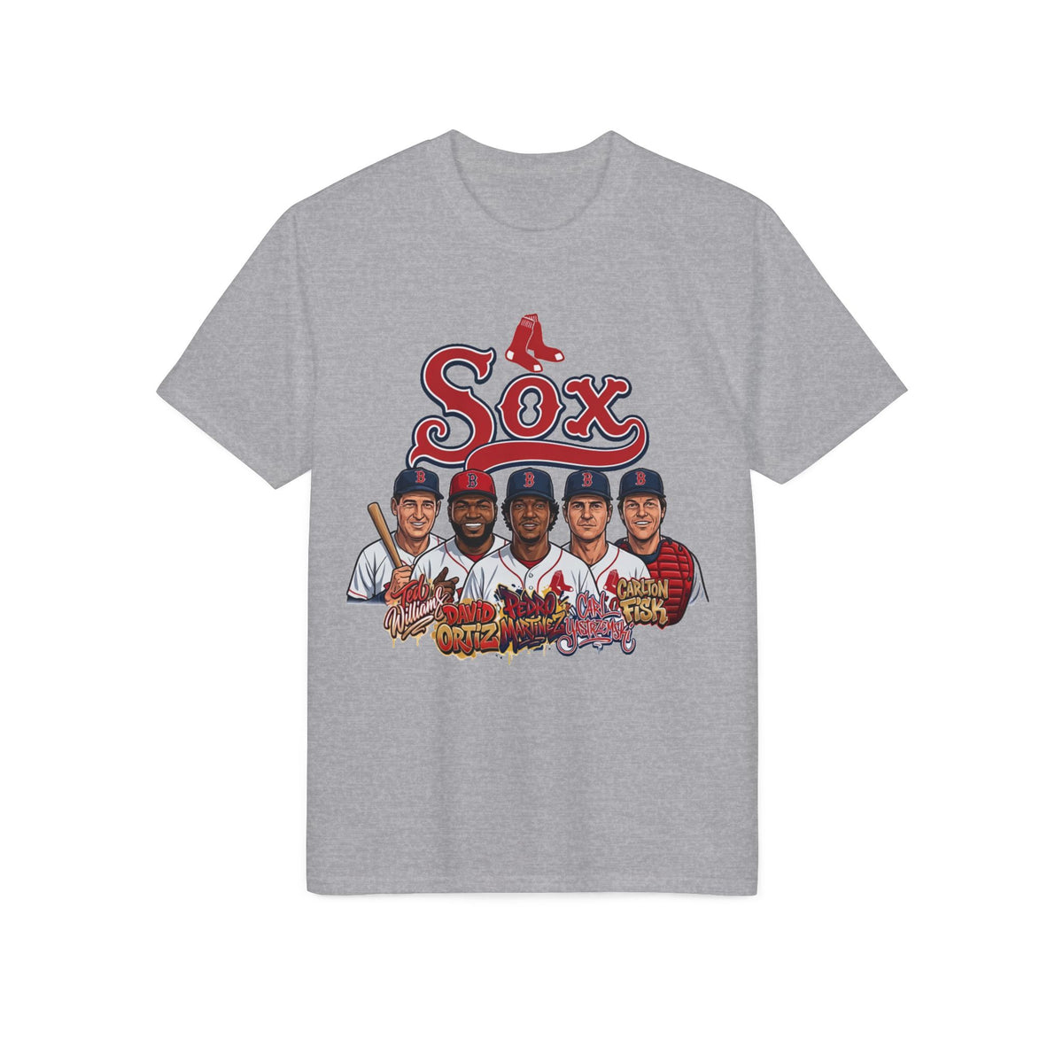 baseball Players Graphic T-Shirt — Team Portrait Baseball Tee
