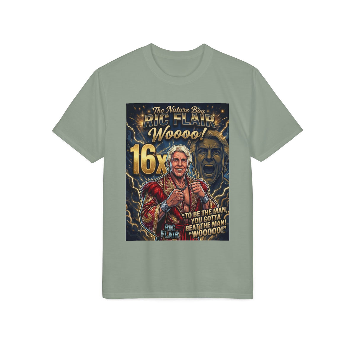 Woooo! 16x' Graphic T-Shirt — VintageWrestling