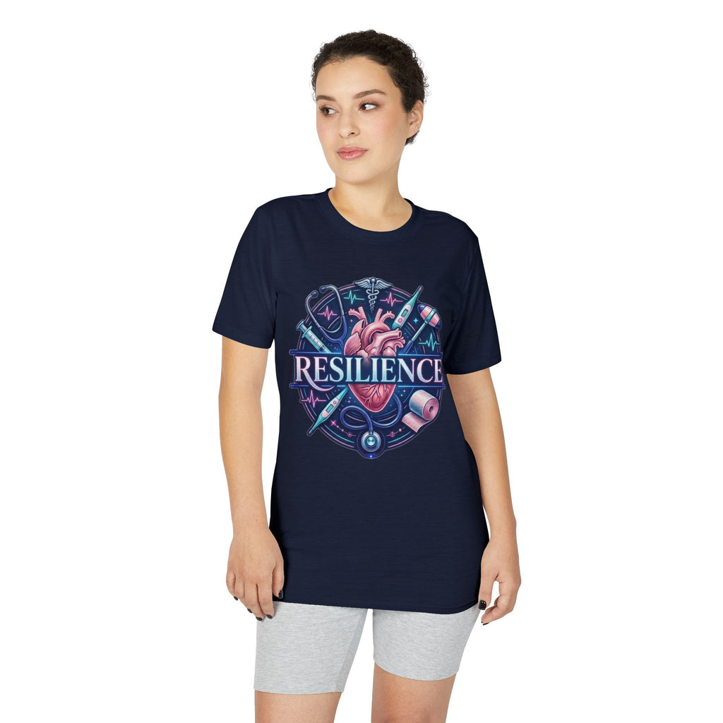 Resilience Heart Design T‑Shirt