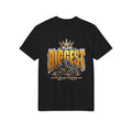 Biggest DJ Turntable Graphic T-Shirt — 'BIGGEST' Crowned Record Player Tee